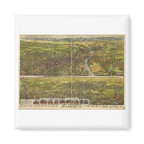 Los Angeles California in 1894 Magnets