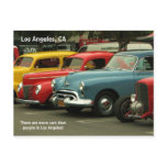 Los Angeles Car Postcard!