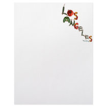 Los Angeles Chili Peppers letterhead by chili_state Los Angeles Chili Peppers letterhead