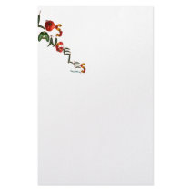 Los Angeles Chili Peppers stationery by chili_state Los Angeles Chili Peppers stationery