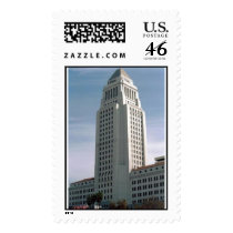 Los Angeles City Hall Postage Stamp
