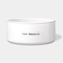 Los Angeles Dog Food Bowl