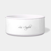 Los Angeles Dog Food Bowls