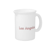Los Angeles Drink Pitcher