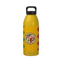 Los Angeles Flag Liberty Bottle water bottles