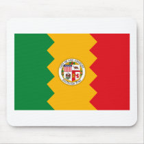 Los Angeles Flag Mousepad