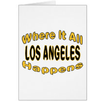 Los Angeles Happens Card