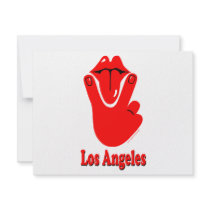 Los Angeles invitations