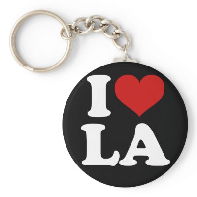 Los Angeles Keychain