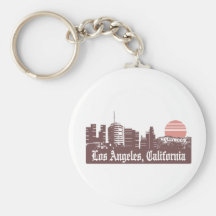 Los Angeles Linesky Key Chains