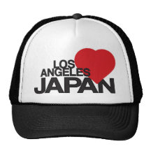 Los Angeles Loves Japan Mesh Hat