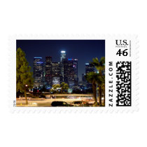Los Angeles Night Paper Products Stamp