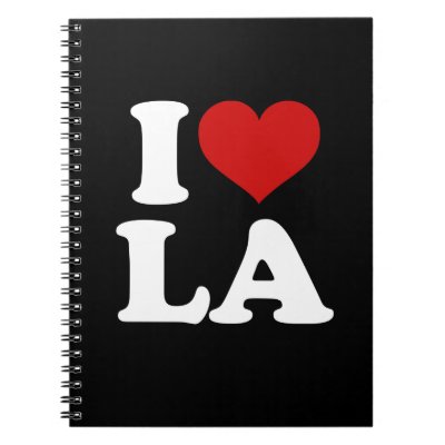 Los Angeles Spiral Notebook