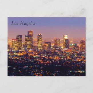 Los Angeles Postcard postcard