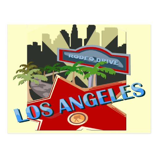 Los Angeles Postcard | Zazzle