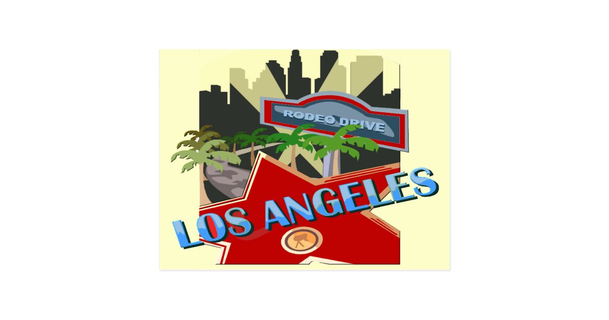 Los Angeles Postcard | Zazzle