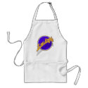 Los Angeles purpleswoop apron