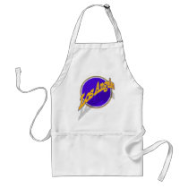 Los Angeles purpleswoop apron