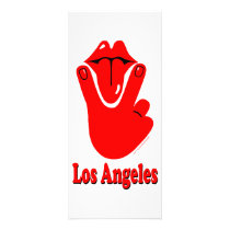 Los Angeles rack cards by pantsdownshirtscom Los Angeles rack cards