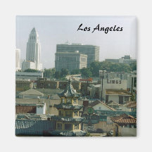 Los Angeles Refrigerator Magnet