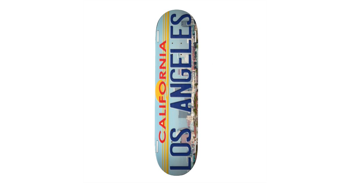 Los Angeles Skateboard Zazzle