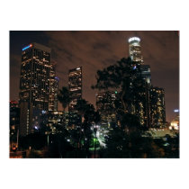 Los Angeles Skyline By Night posters by descontinue Los Angeles Skyline By Night posters
