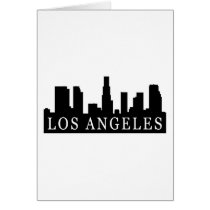 Los Angeles Skyline Card