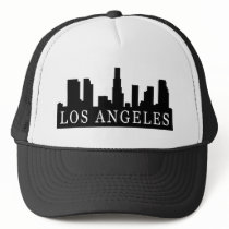 Los Angeles Skyline Mesh Hats