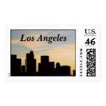 Los Angeles skyline postage
