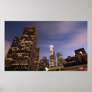 Los Angeles Skyline print