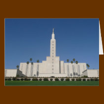 LOS ANGELES TEMPLE CARD cards