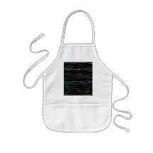 Los Angeles Text Design I Kids Apron