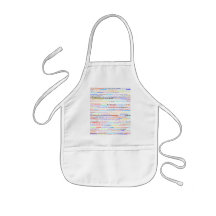 Los Angeles Text Design II Kids Apron