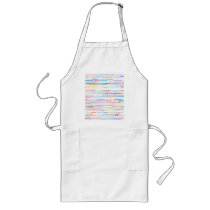 Los Angeles Text Design II Long Apron