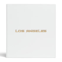 Los Angeles Vinyl Binders