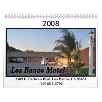 Los Banos Motel Calendar