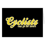 Los ciclistas pueden ir por horas tarjetas
