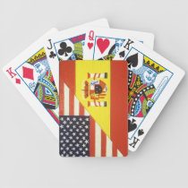 Los Estados Unidos y España Card Deck