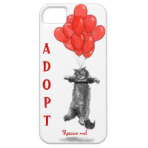 Los globos rojos me rescatan caso del iPhone iPhone 5 Case-Mate Carcasa