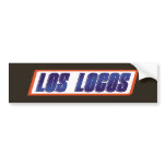 Los Locos Candy Bar Parody Bumper Stickers
