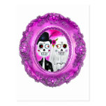 Los Novios Calaca Postcards