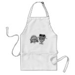 Los Novios - Day of the Dead Aprons
