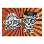 Los Novios Day of the Dead Invitations