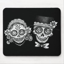 Los Novios - Day of the Dead Mousepad
