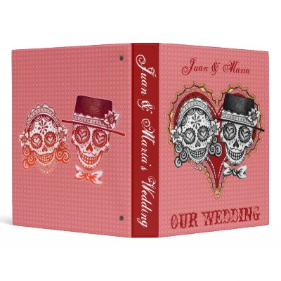 Los Novios - Dia de los Muertos Wedding Binder
