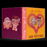 Los Novios - Dia de los Muertos Wedding Binder