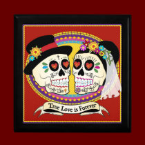 Los Novios (English) Jewelry Box gift boxes