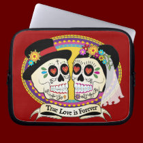 Los Novios (English) Laptop Sleeve laptop sleeves