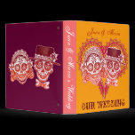 Los Novios - Sugar Skull Wedding Binder