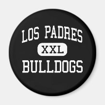 Los Padres - Bulldogs - Continuation - King City Fridge Magnets